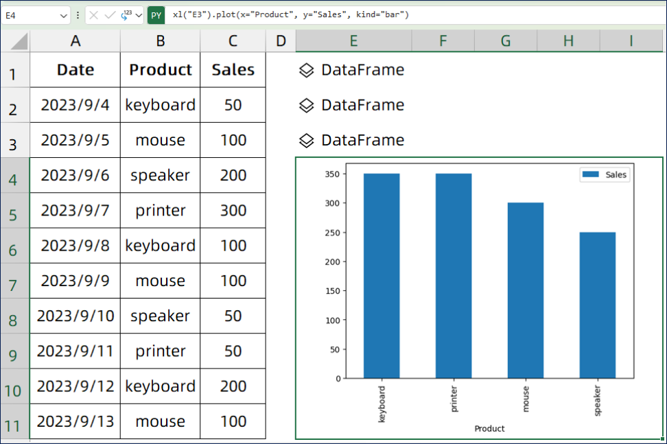 Excel python vba 