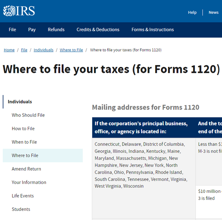  llc form1120 form5472 
