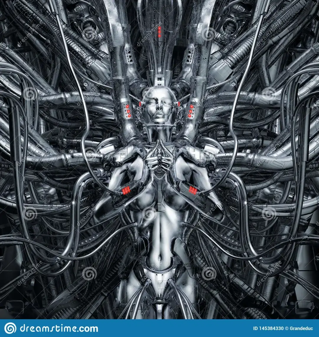 数码复制时代的打坐机械机械佛陀和菩萨