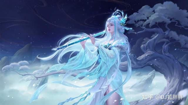 王者荣耀：冰肌为肤，仙剑为骨，霜月吟-露娜全新皮肤上线 - 知乎