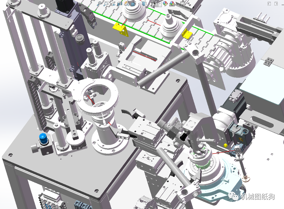 【非标数模】固定节钢球半自动装配3d图纸 x_b格式机械图纸狗