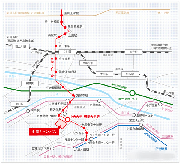 年eju关东考场路线与周边一览 知乎