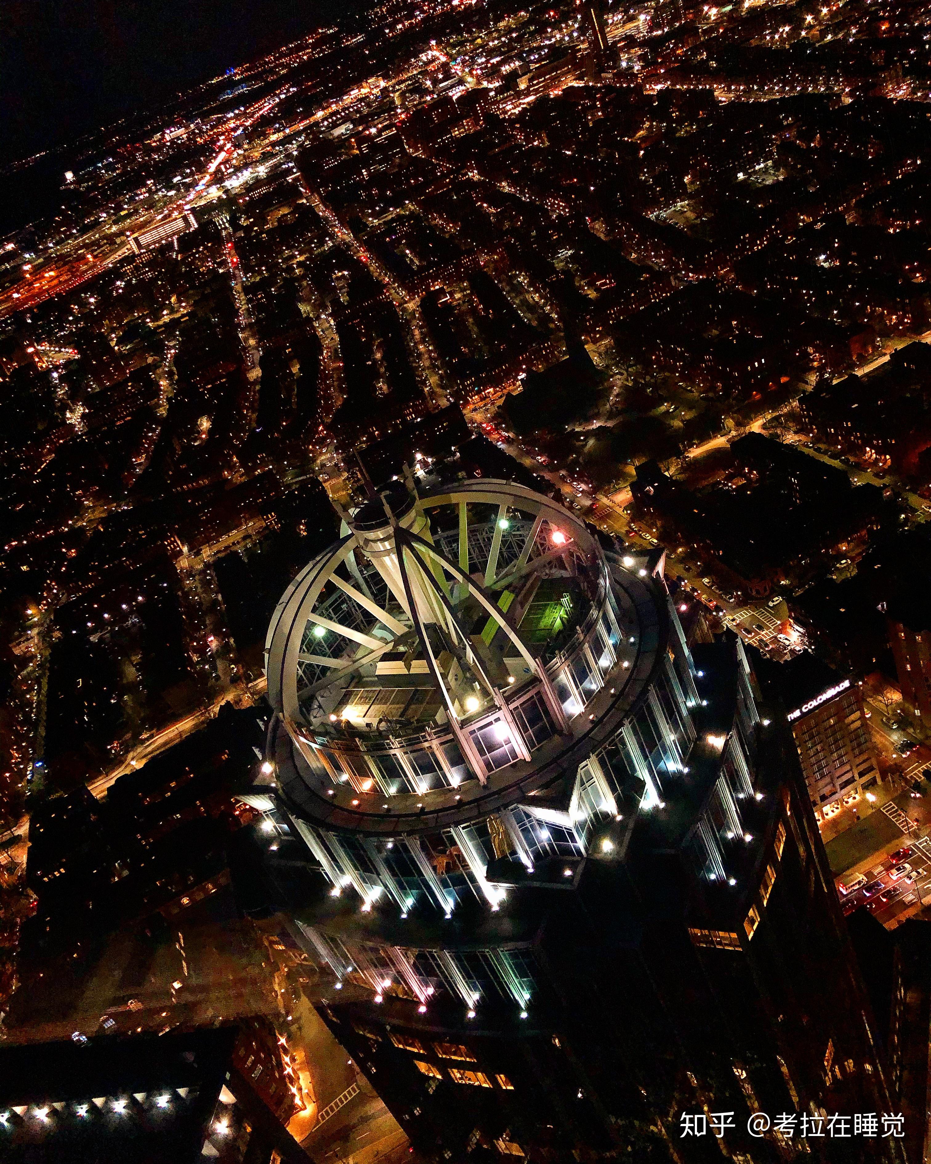 波士顿最高楼prudential center俯瞰夜景中国城shabu-zen,四人加小费