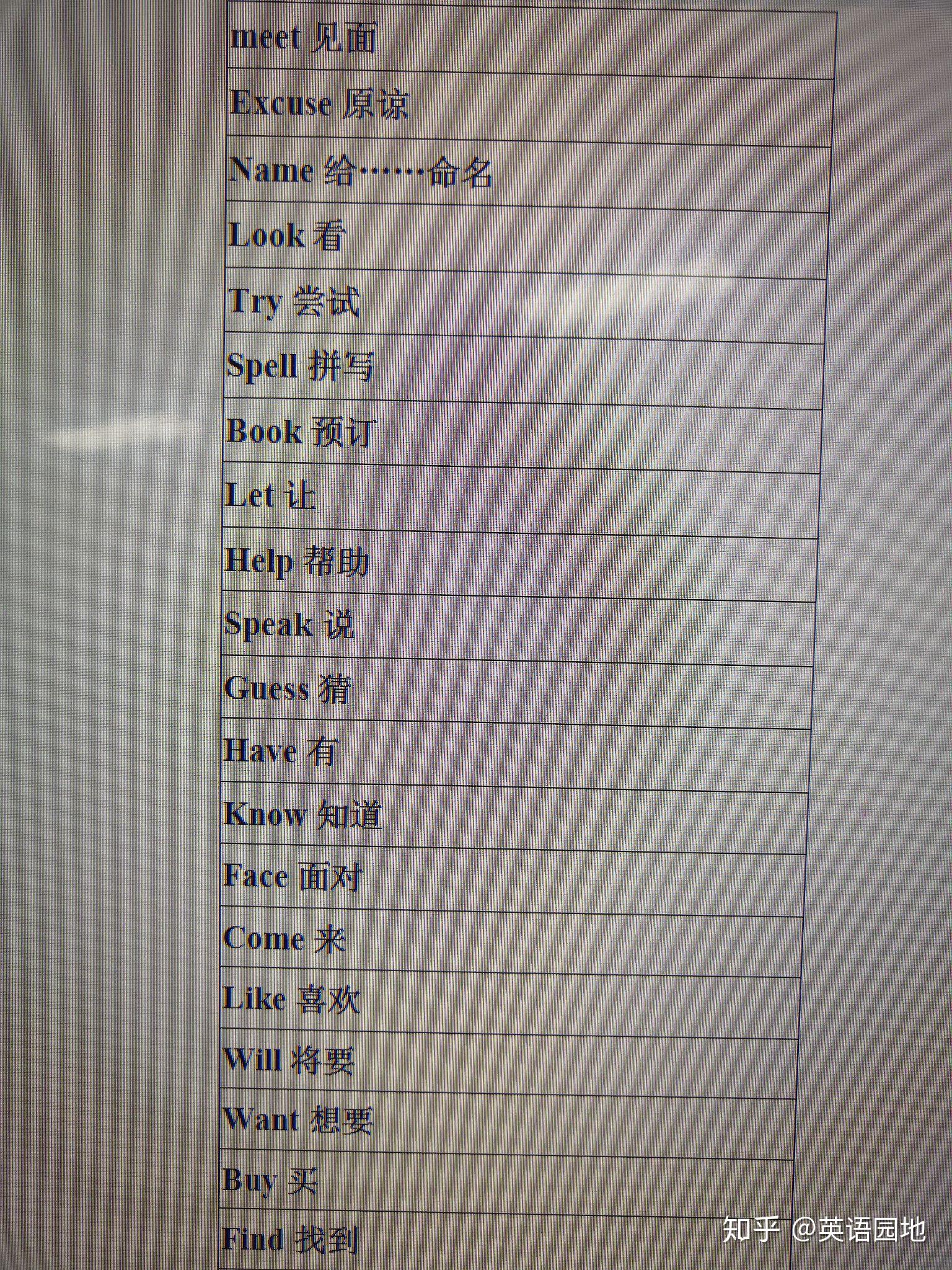 七年纪上册实义动词有哪些