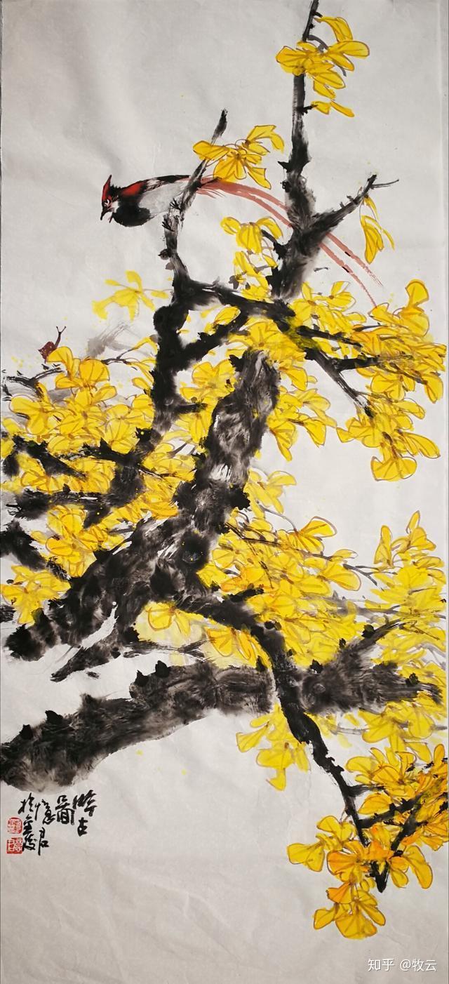 草圣林散之与画家忆君的古银杏行