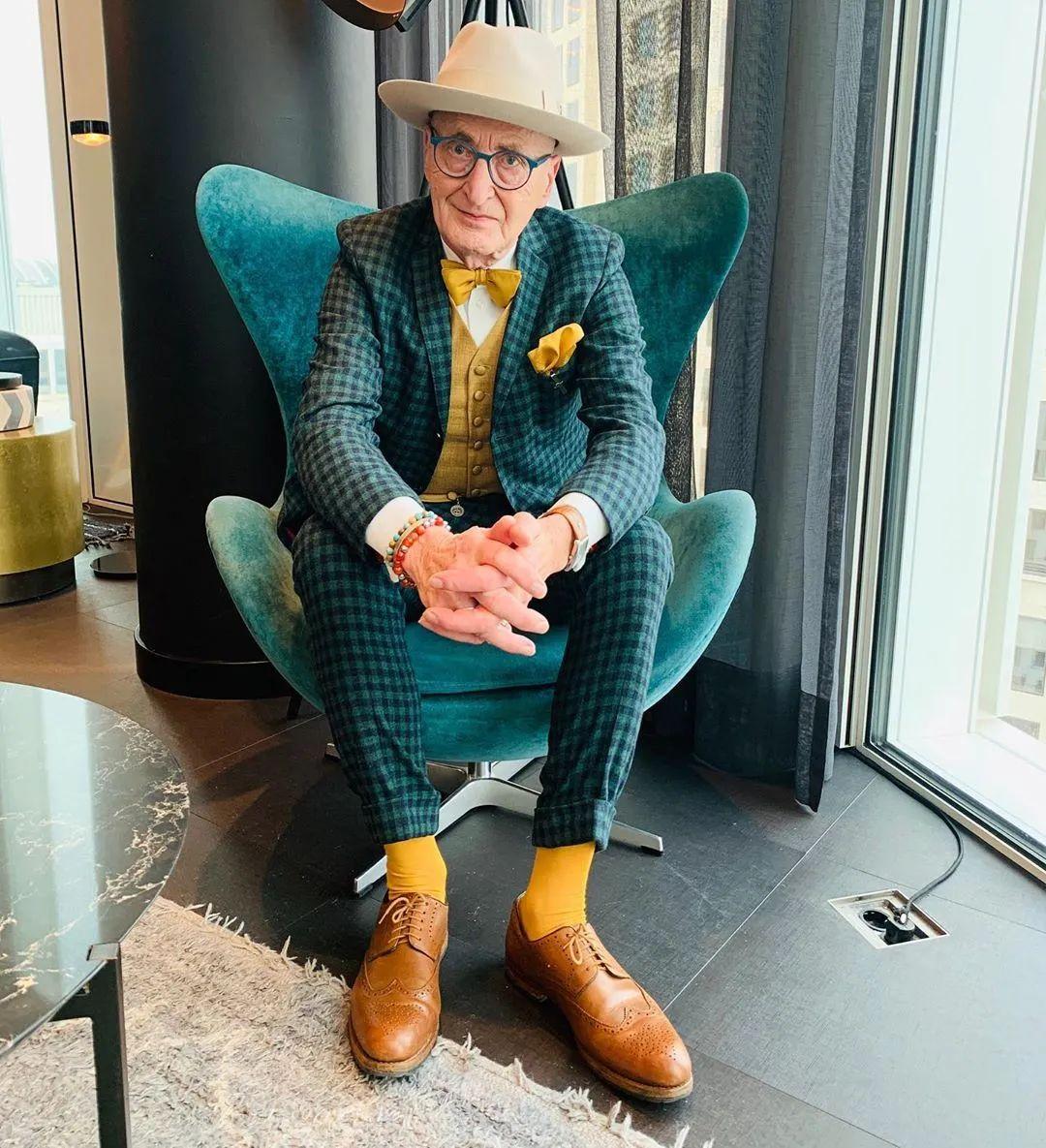 2张图爆红的德国老爷爷又放大招携手70岁赫本刷屏ins年龄算个屁啊