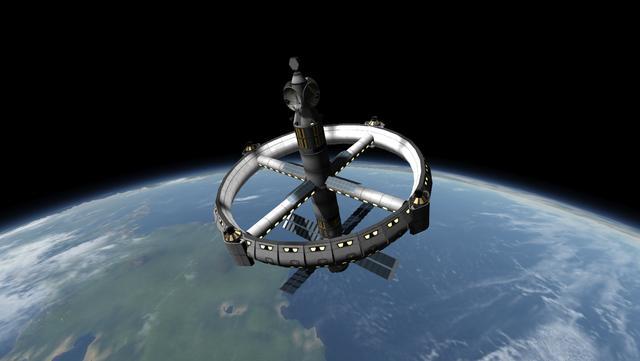 有人问:为什么空间站不建成环形的?这样就可以模拟重力了.