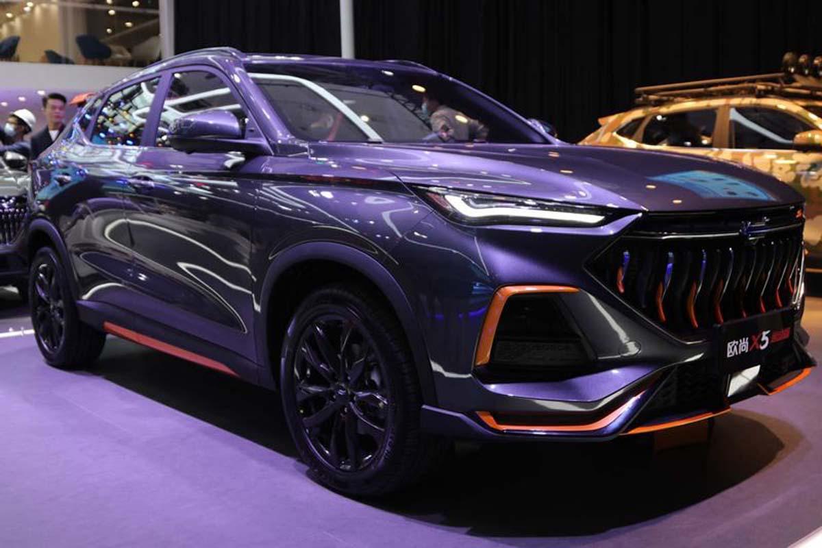 配专属橙色套件长安欧尚x5运动版11月29日上市