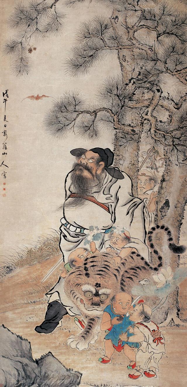 《岁朝佳兆图》明 朱见深