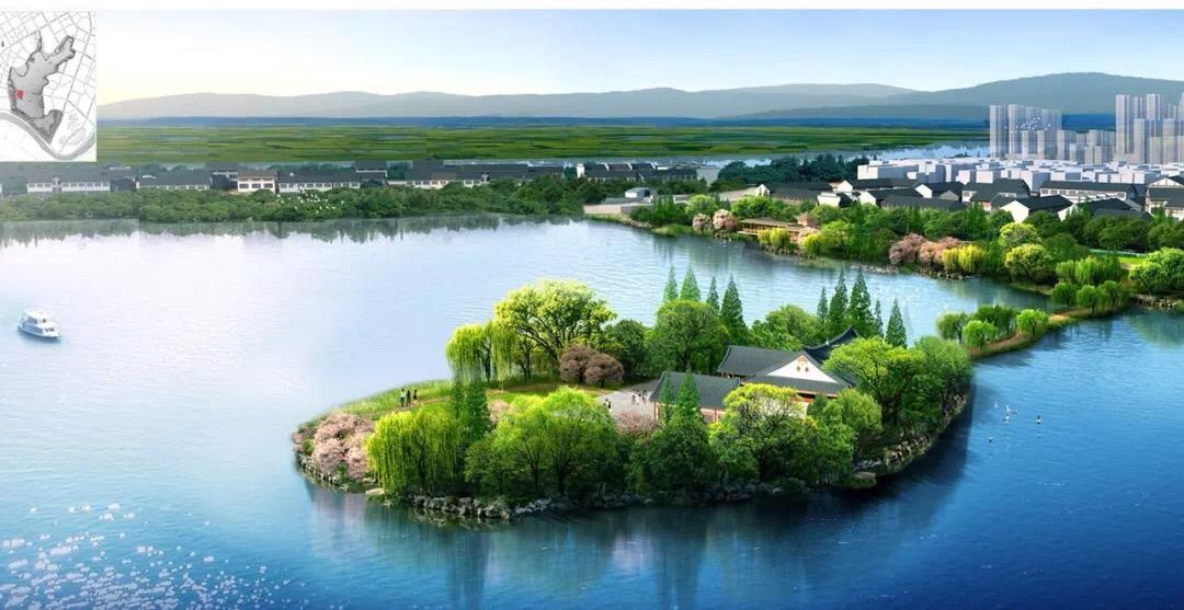 鄱阳东湖十景规划图图片
