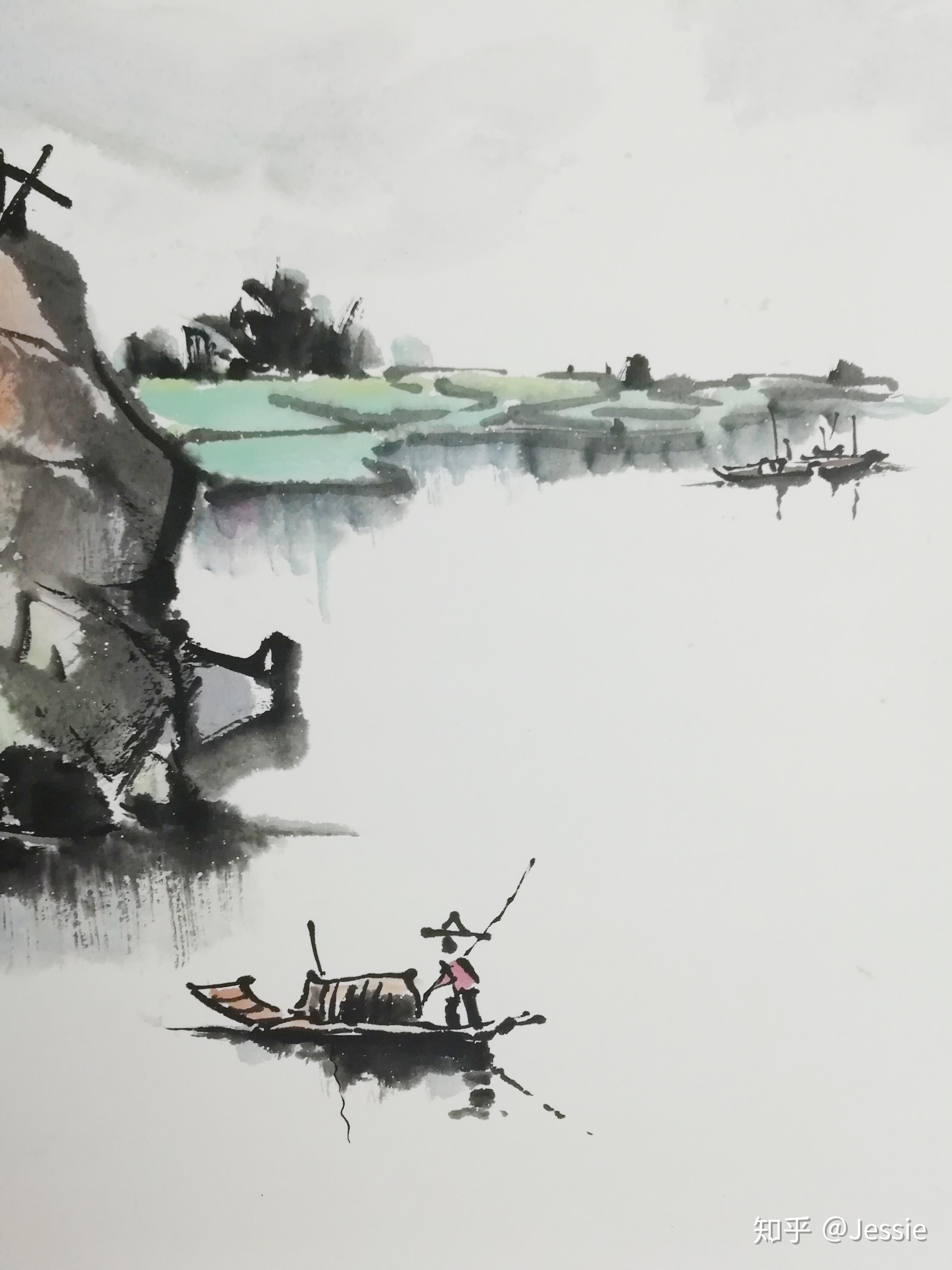 清风拂面王野作品赏析