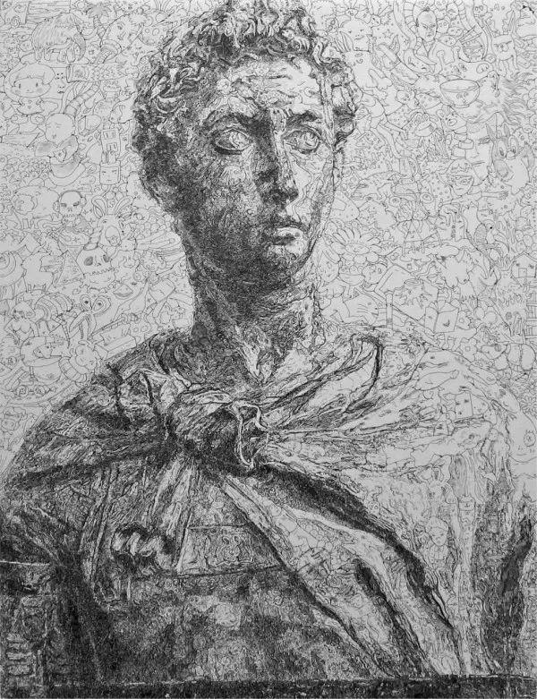 超复杂的画中画一幅画由200多个人物组成能看上一整天