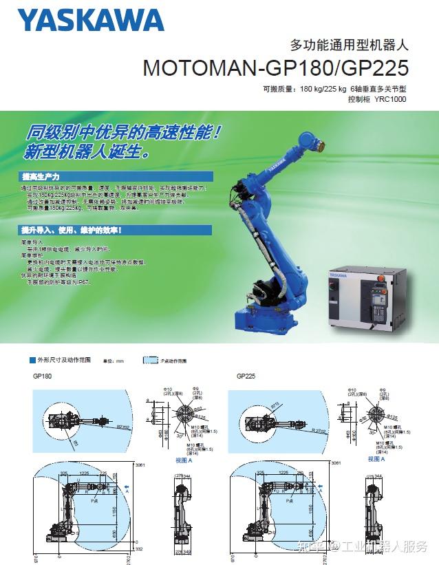 安川机器人gp180