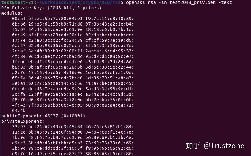 Openssl rsa 