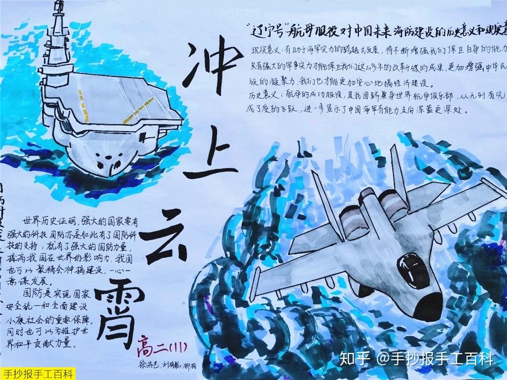 国防教育手抄报图片合集