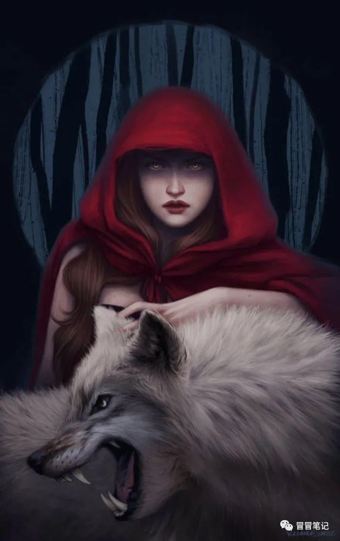 小女孩以上厕所为借口,成功骗过智商似乎不怎么高的狼人,狼人随后紧追