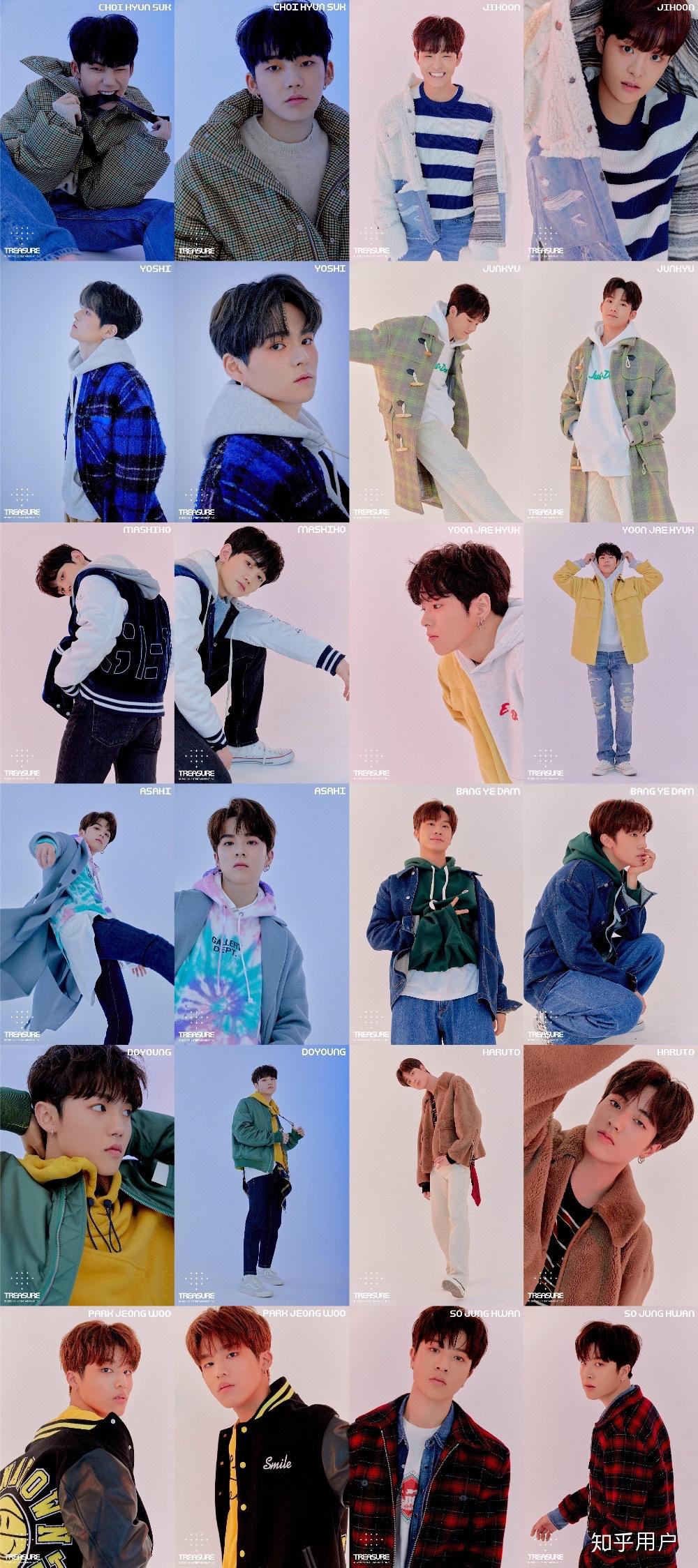 能介绍treasure成员的别称吗