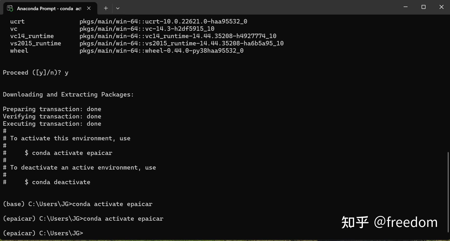 CondaError: Run 'conda init'before 'conda activate - 知乎