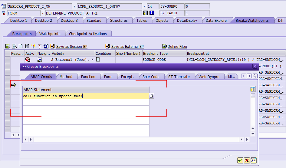 ABAP update Function Module abap update function module