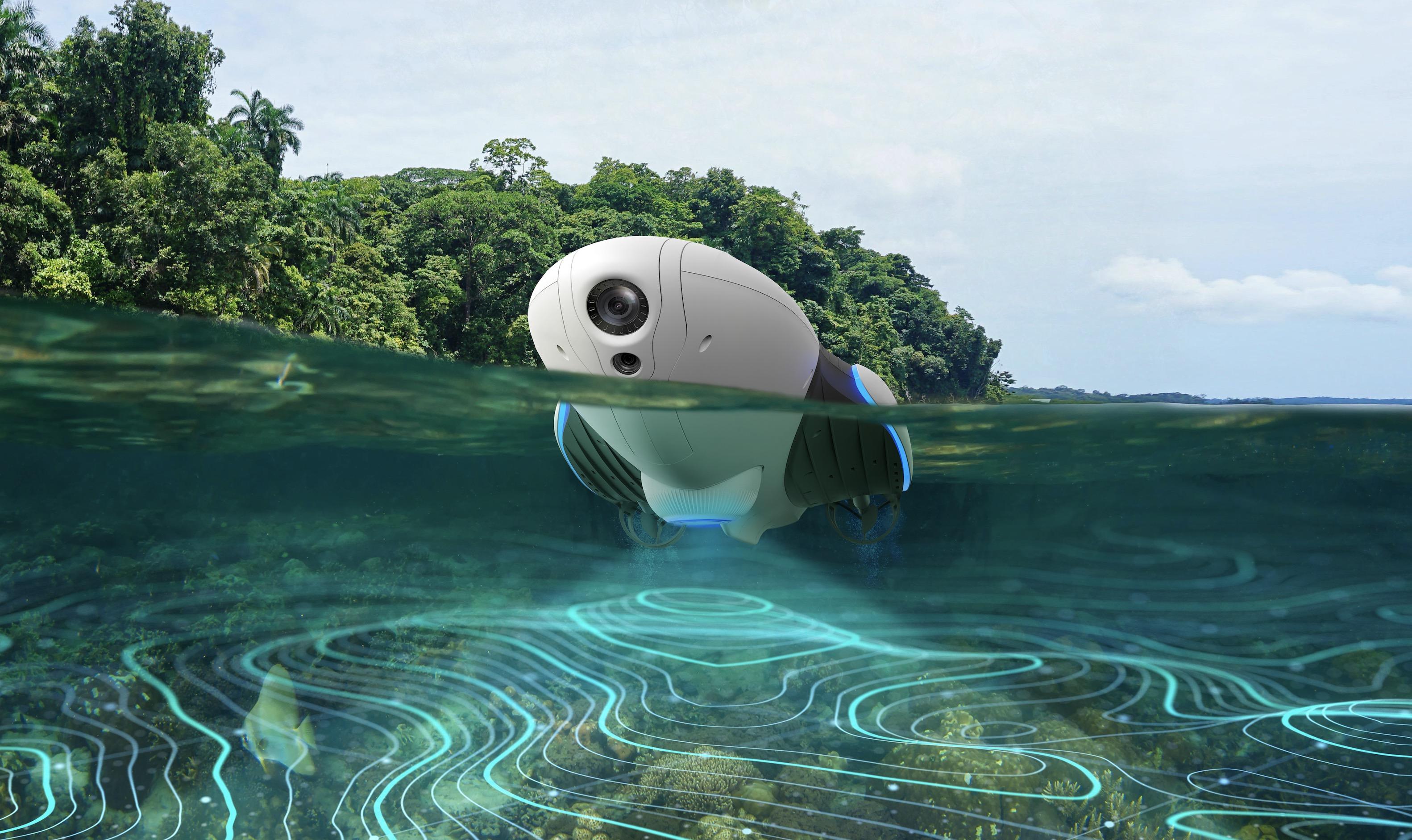 臻迪powerdolphin小海豚水面机器人来了
