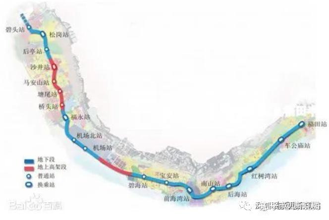 深圳地铁线路图（最详细，1-33号线），附高铁与城际线路图，持续更新  第27张