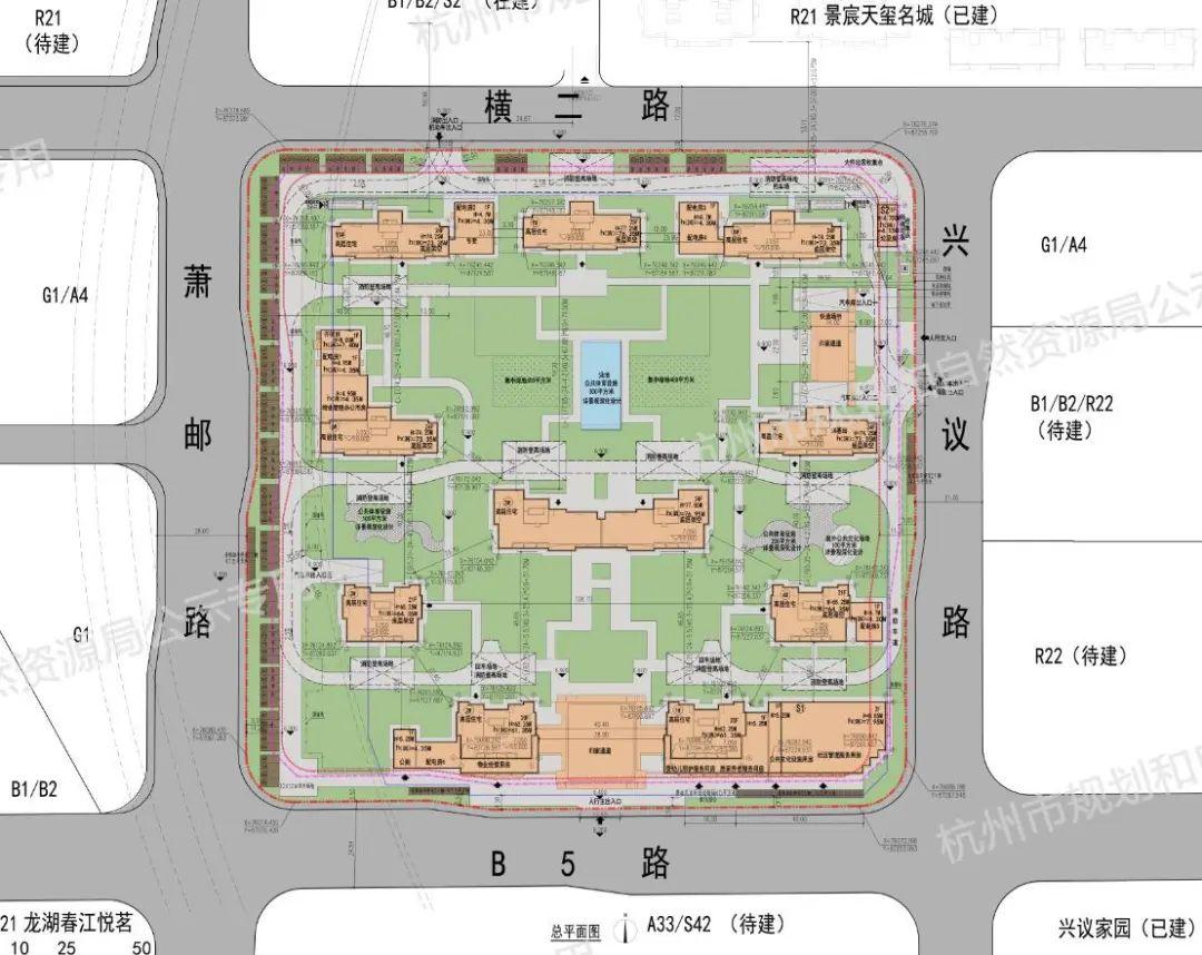 滨江集团杭州萧山北干西、三墩两住宅项目公示 - 知乎