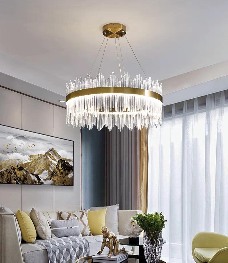 一,根据装修风格确定客厅灯具风格