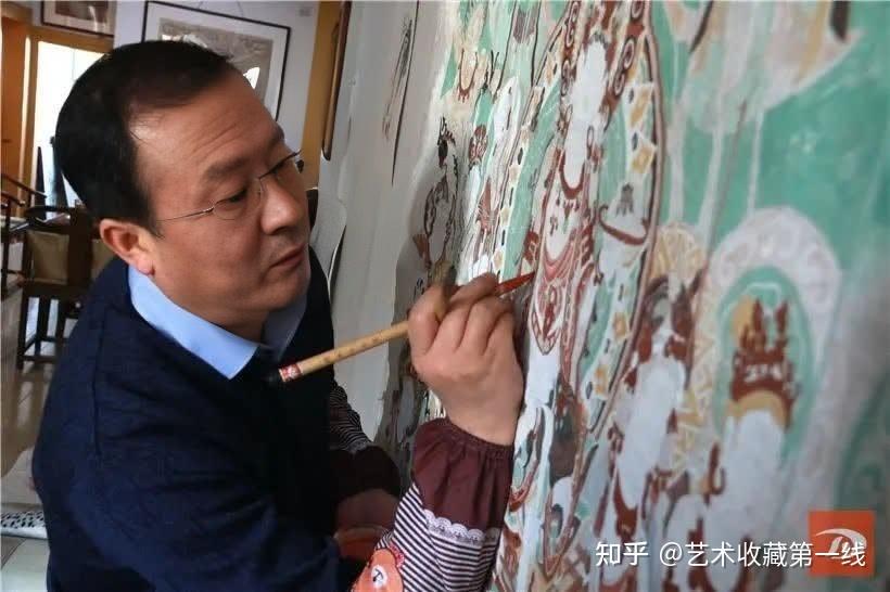 著名画家王可峰和他的新敦煌画派 - 知乎