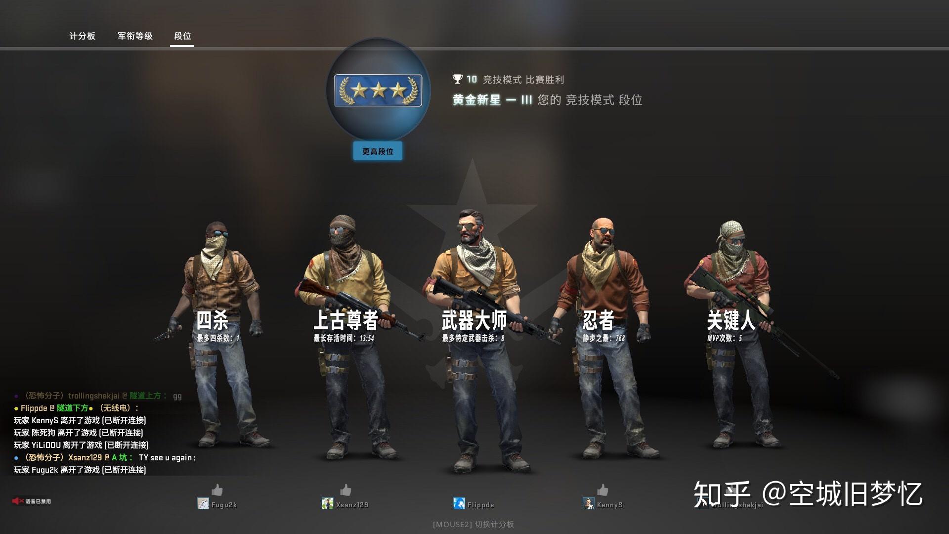 csgo5e分数对应官匹段位