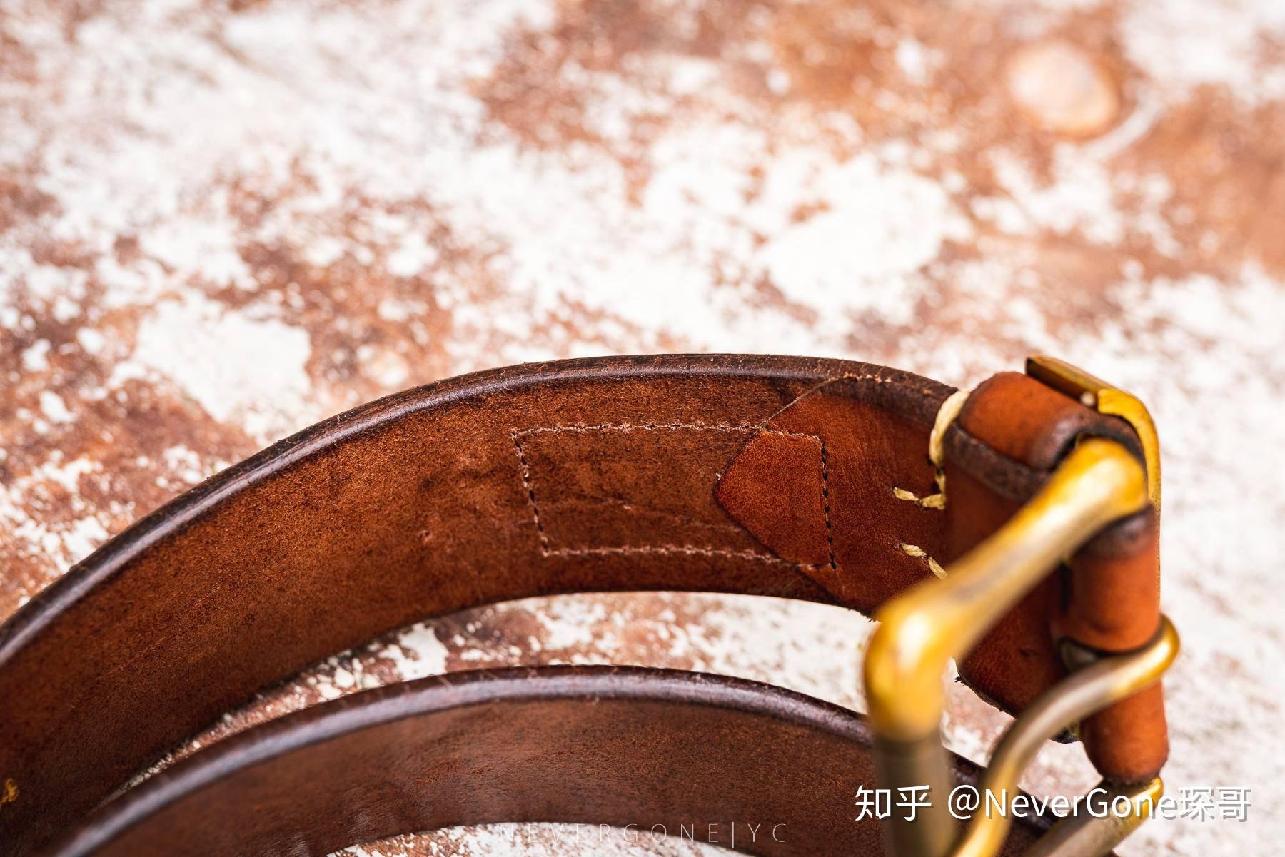 风味独特的皮带vintageworks日产小牌做旧皮带