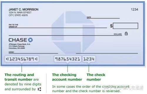 【银行知识】美国银行的account number 和routing number介绍 - 知乎