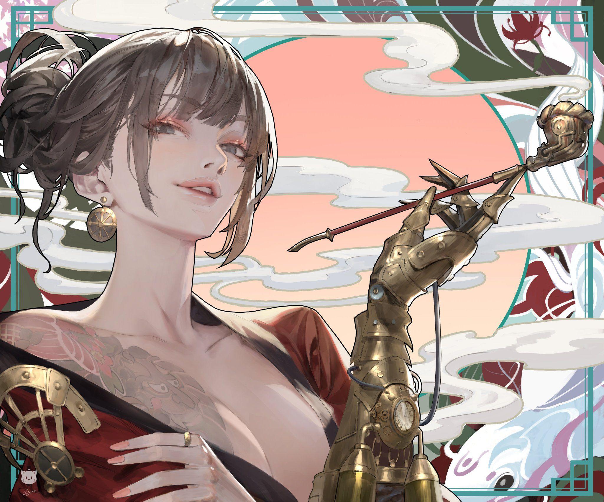 cg美少女角色插画性感又不失可爱