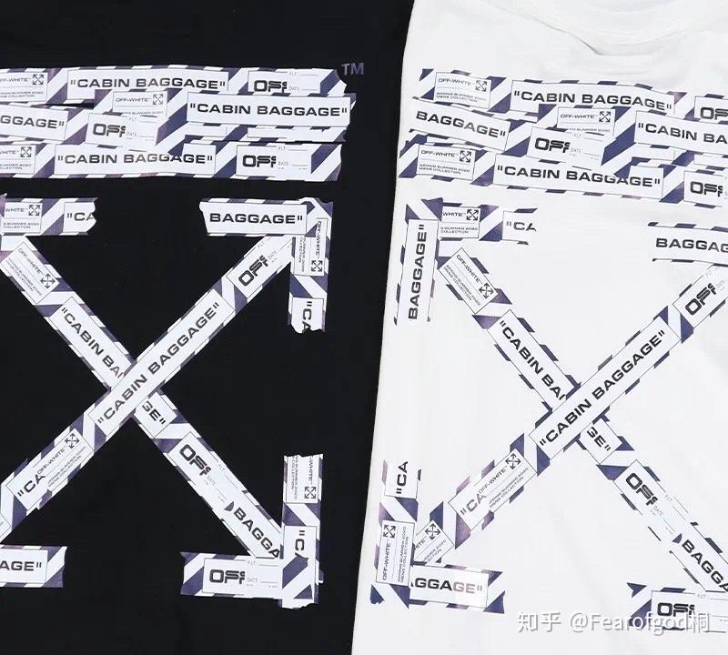 offwhite20ss警戒线这件ow操作两个月了非常用心的短袖