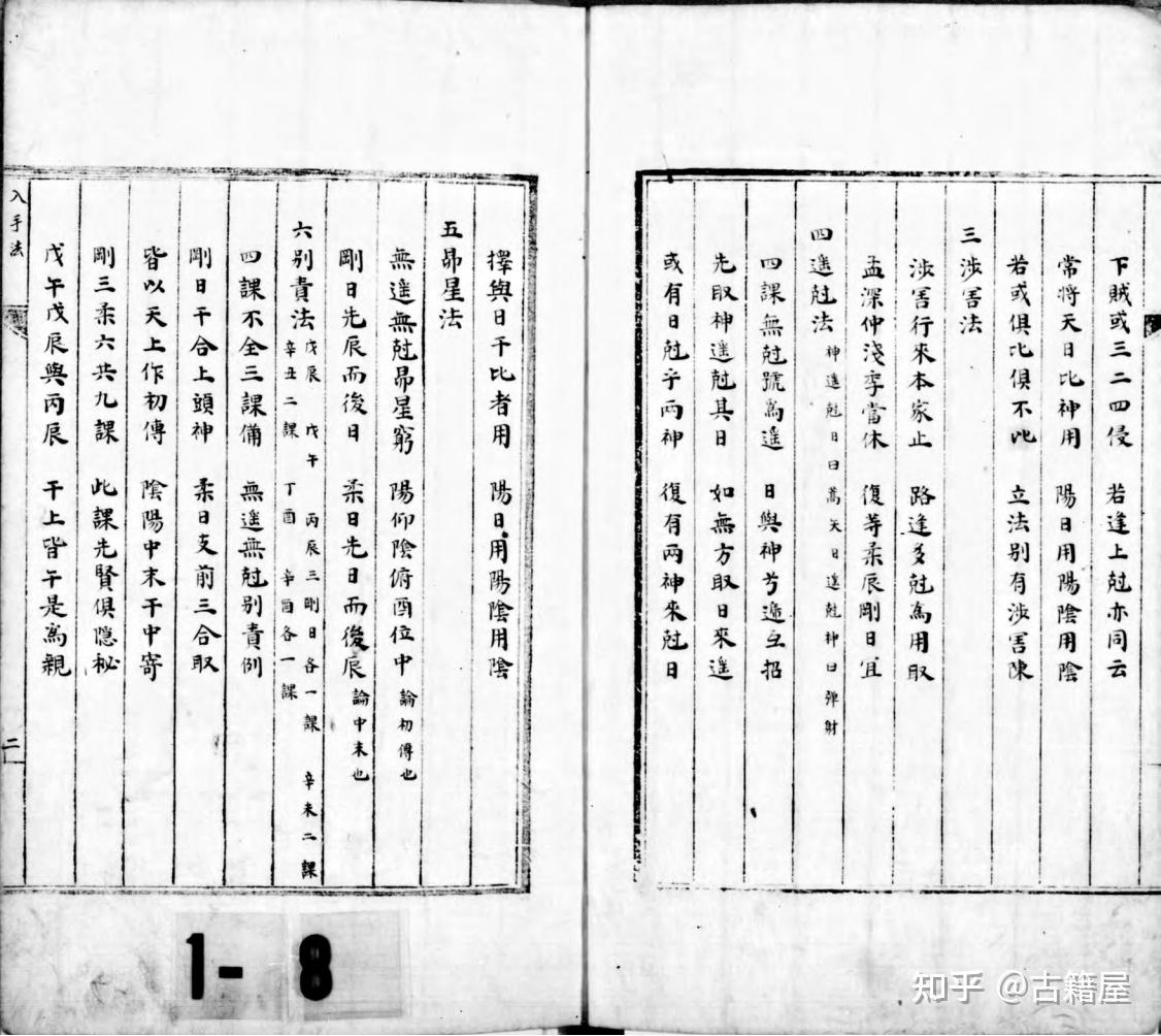 六壬合集古籍《六壬内学大全》 - 知乎