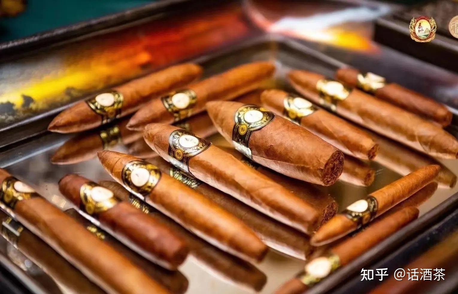 认为只要能点燃雪茄就好,并不在乎用什么去点,所以长期使用抽香烟遗留