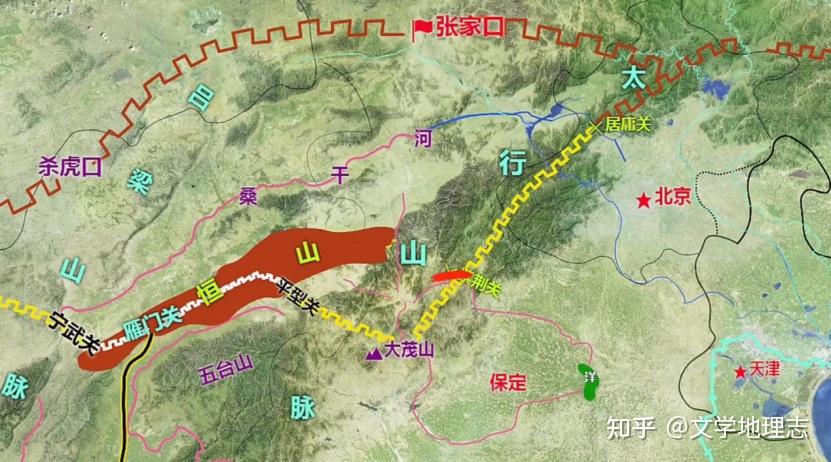 五岳在中国版图上的地理位置有何奥秘? - 知乎