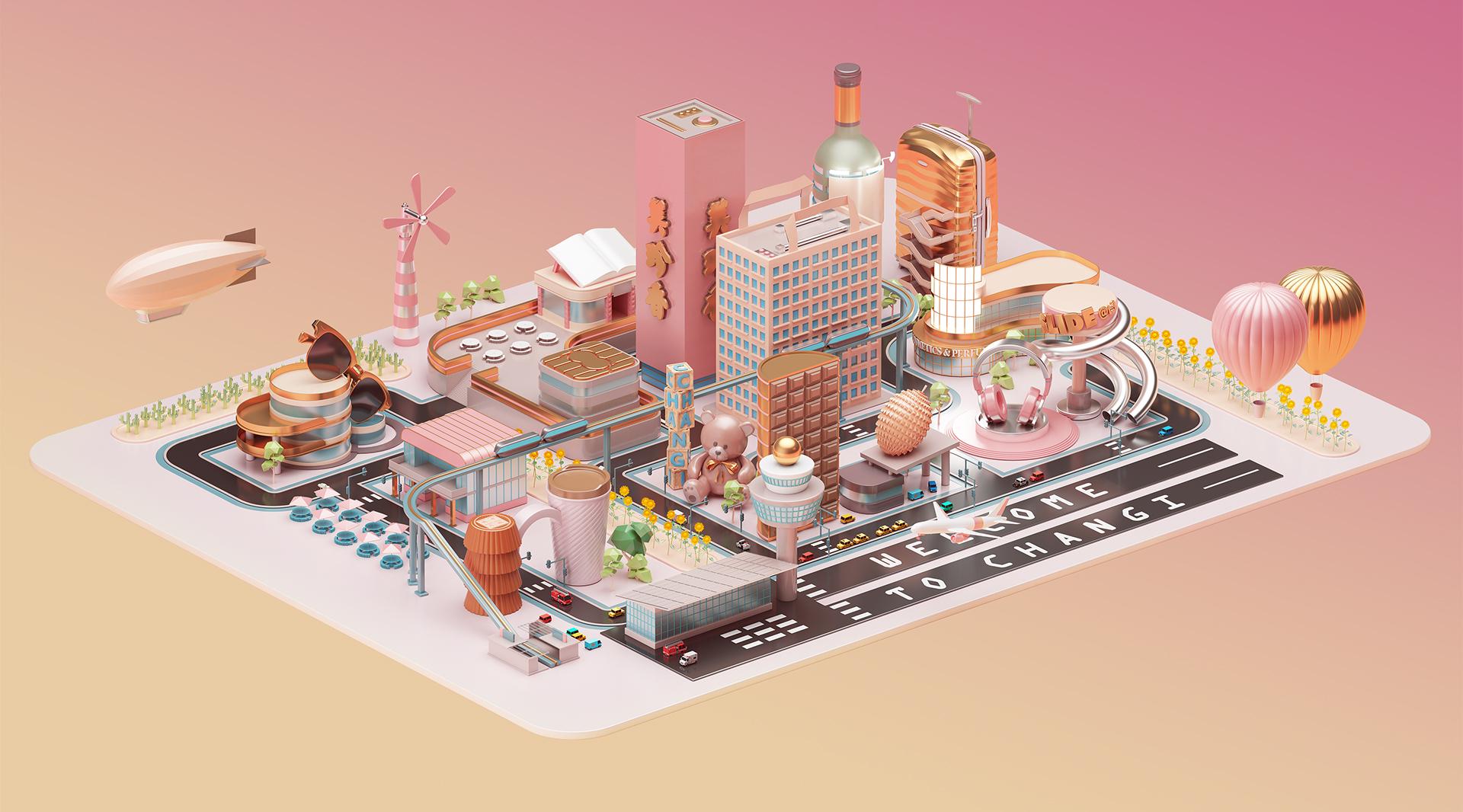 3d效果的视觉设计赏析