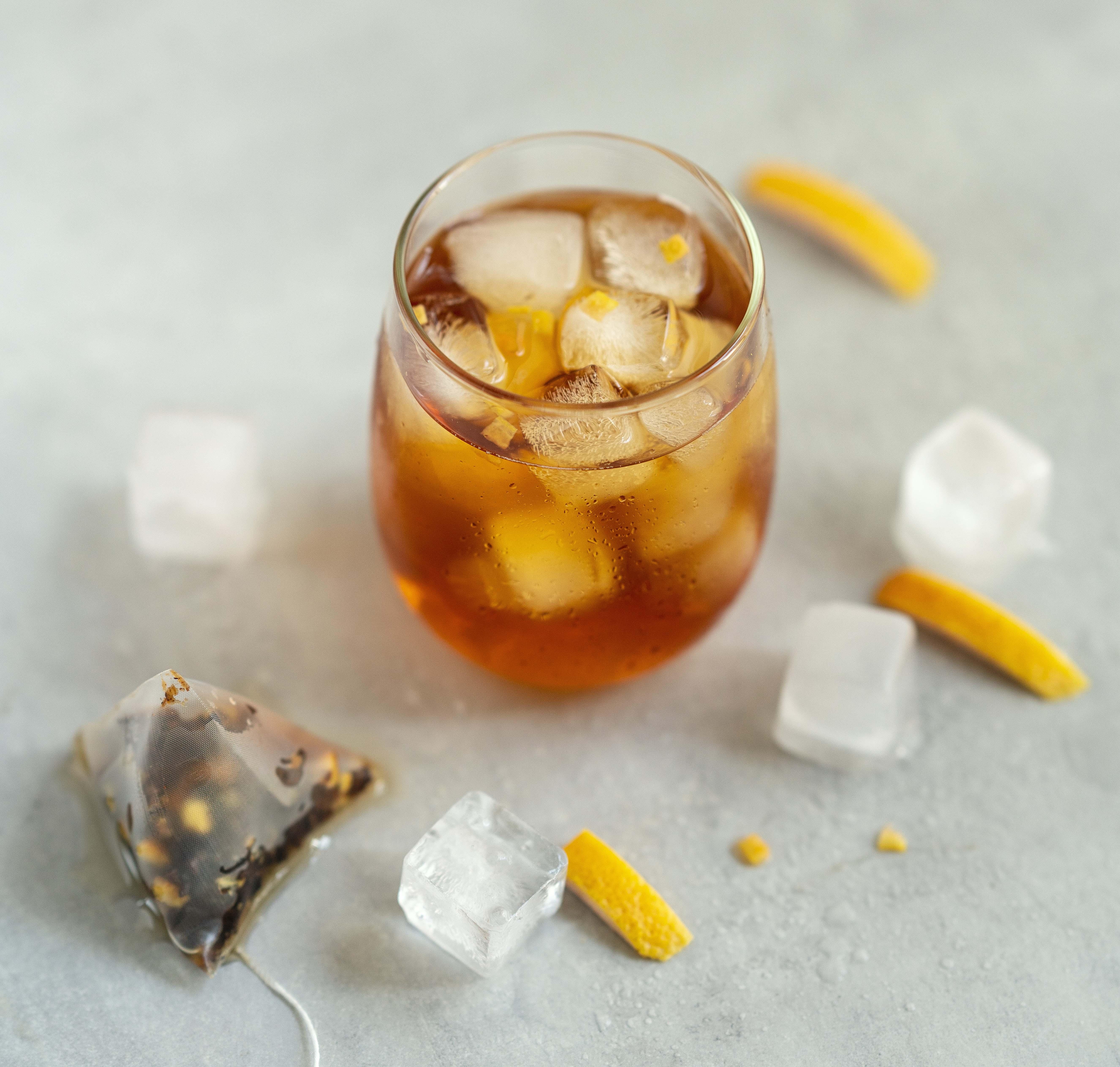 打开夏天的最好方式,一杯冷泡茶