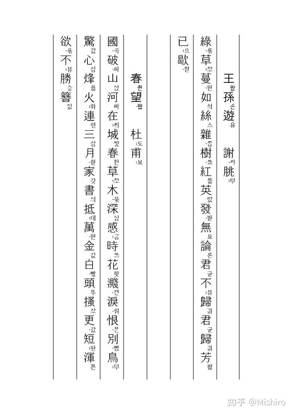 切韵谚文——一套基于切韵拼音的中古汉语谚文拼音方案 - 知乎