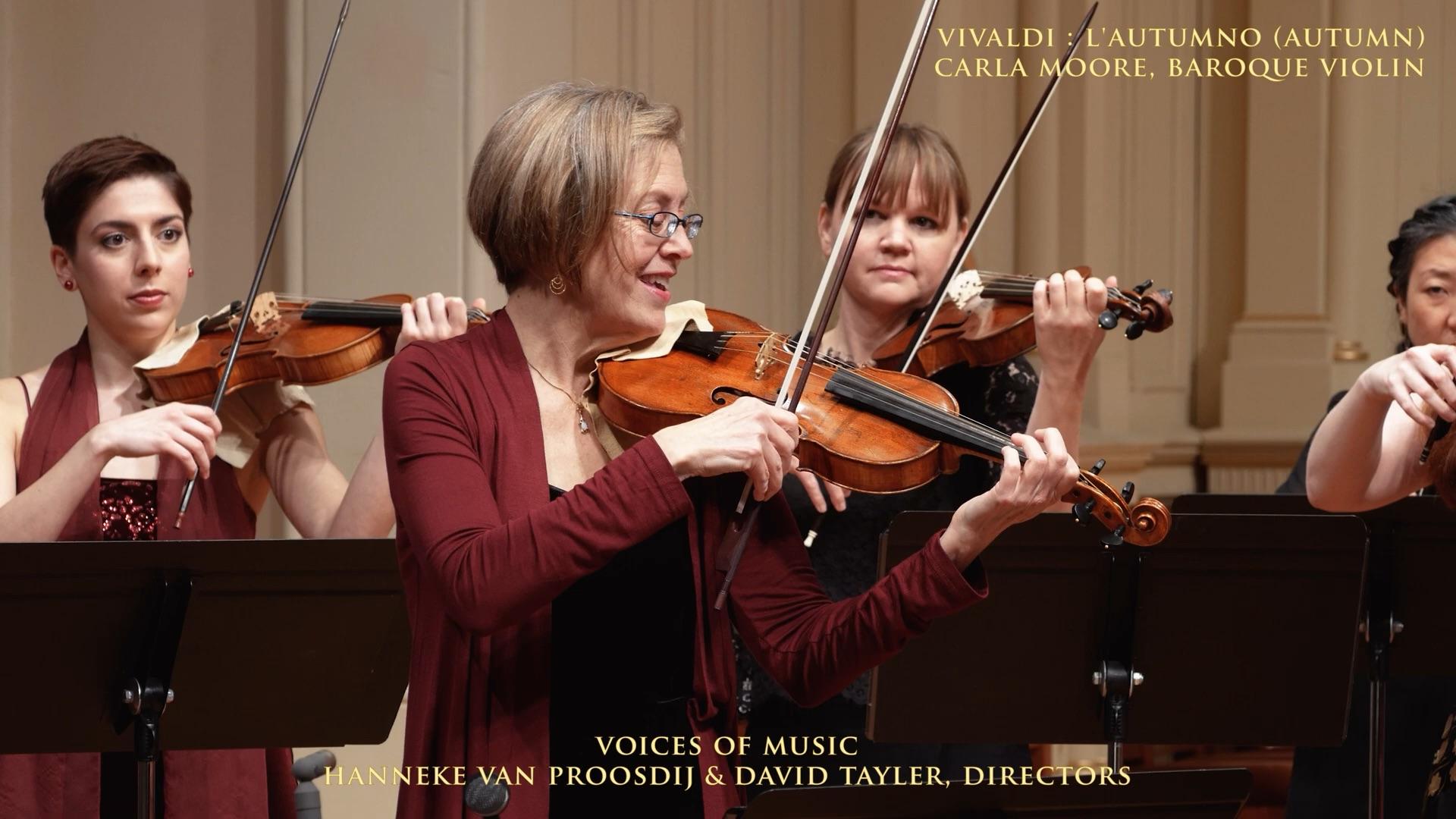 巴洛克音乐风格维瓦尔第秋第一乐章四季小提琴协奏曲