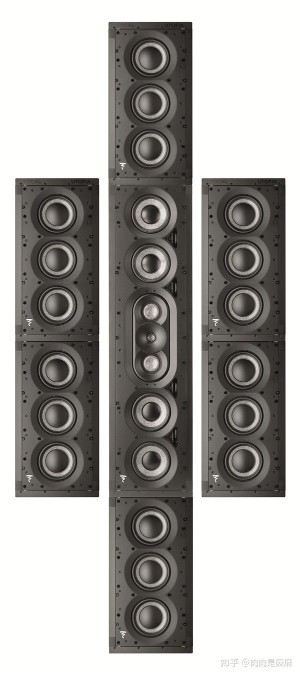 focal1000系列为定制安装开发的入墙和吸顶式音箱