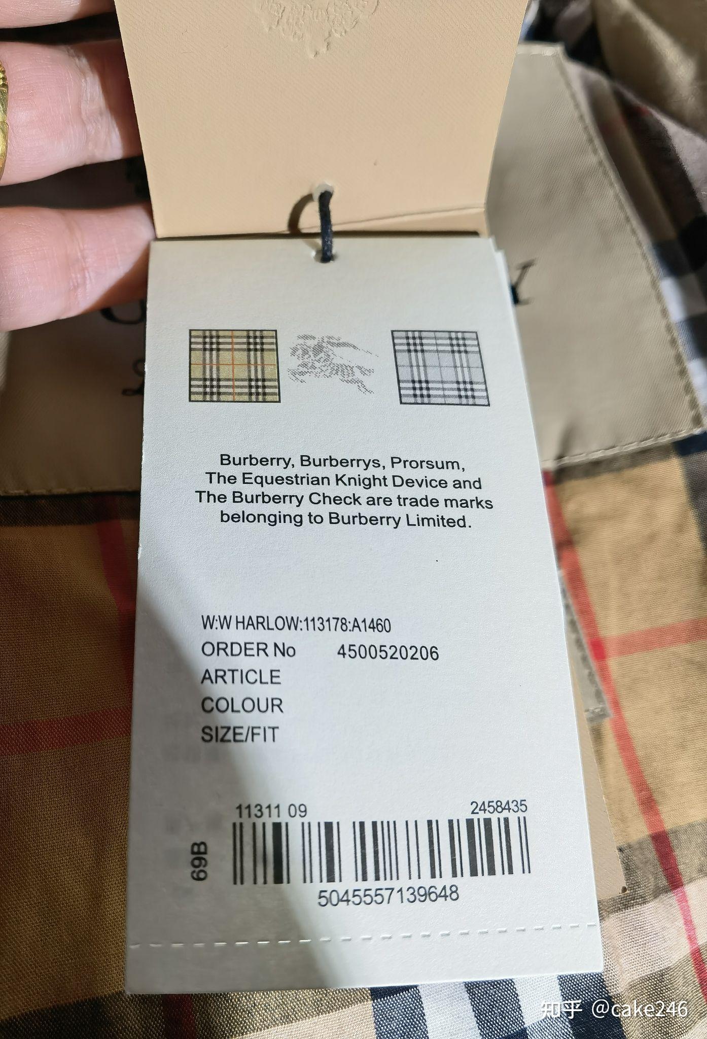 博柏利burberry风衣欧洲代工