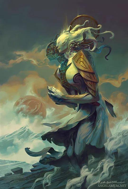 神仙画神仙,想象力炸天的天才插画师 - 知乎