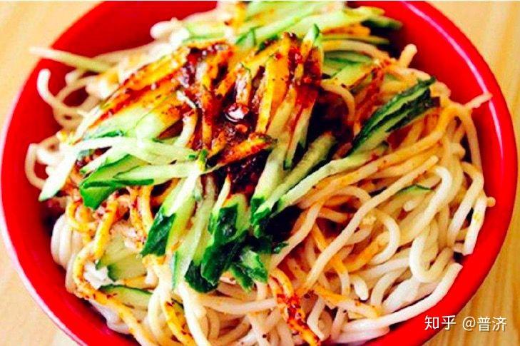 农村的凉面条做法