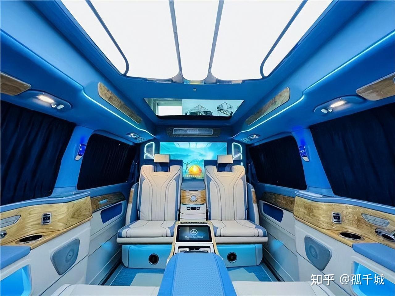 奔驰V260L高顶改装定制，全隔断4座总裁级贵宾座驾，现车在售 - 知乎