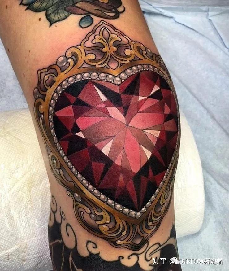 关节纹身我愿称之为勇士部位