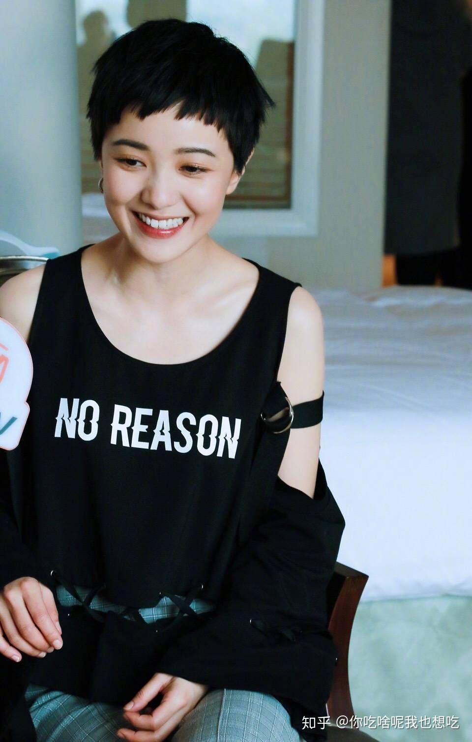 郭采洁最美的短发照片是哪一张?