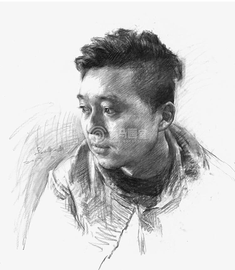 色彩构图完整舒适(按要求构图,尽量不要减东西)色调和谐统一素描,色彩