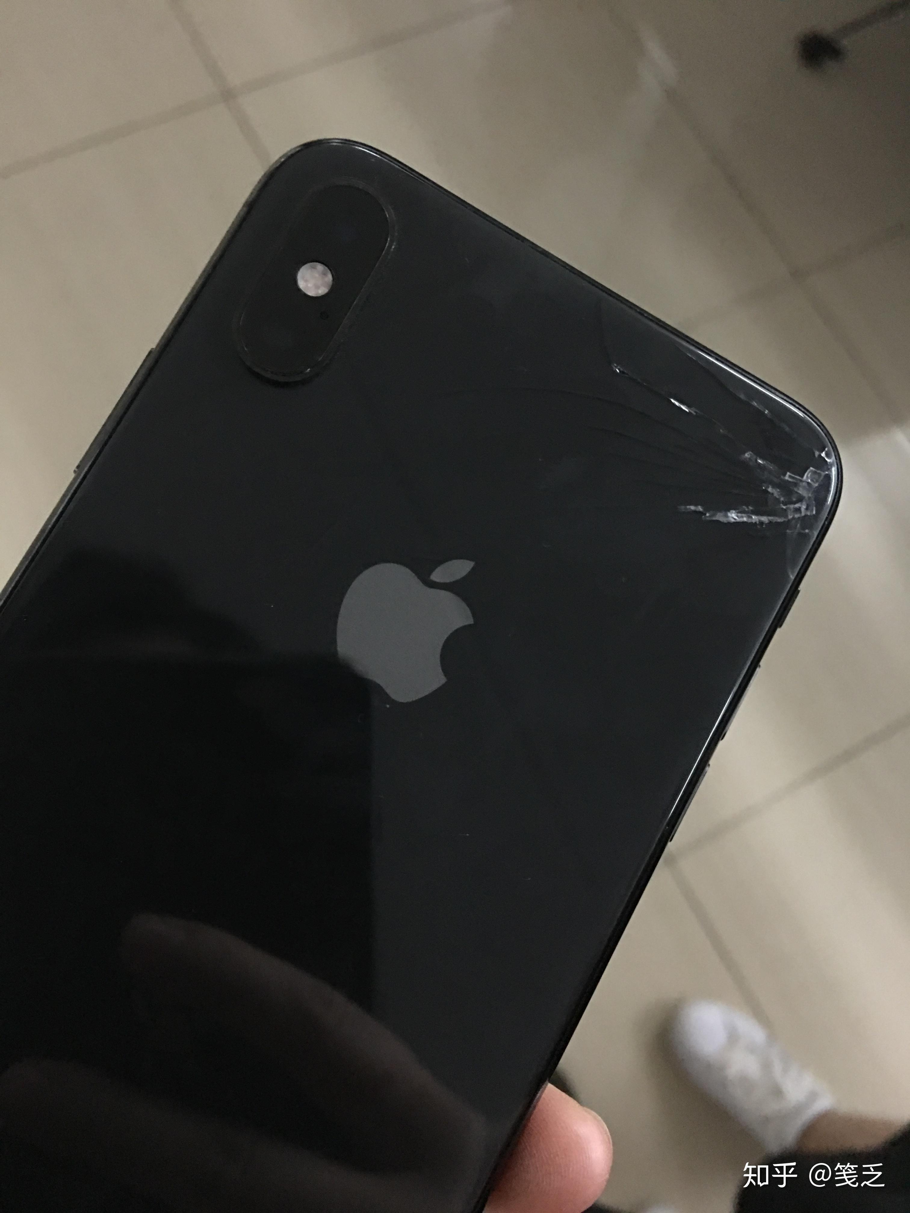 你的iphonex屏幕是怎么碎的