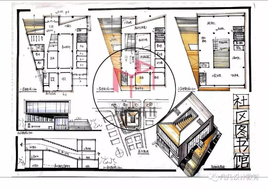 0元经典案例抄绘课程- 01| 天津博物馆